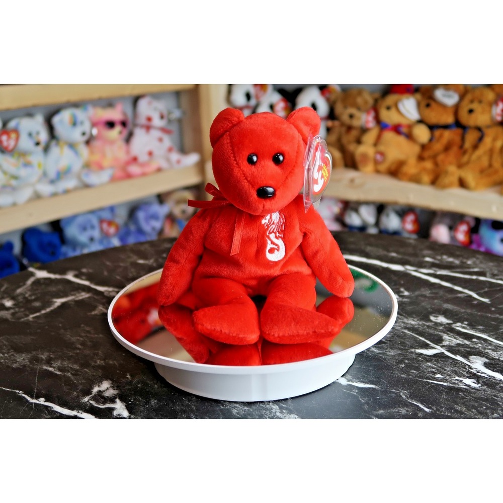 TY Beanie Baby - Merlion the Singapore Bear (Asia-Pacific Exclusive) | MWMT